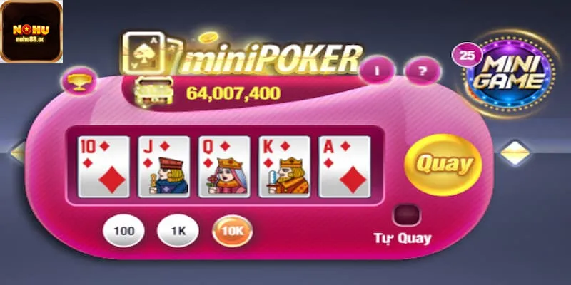 Giới Thiệu Về Cách Nổ Hũ Mini Poker