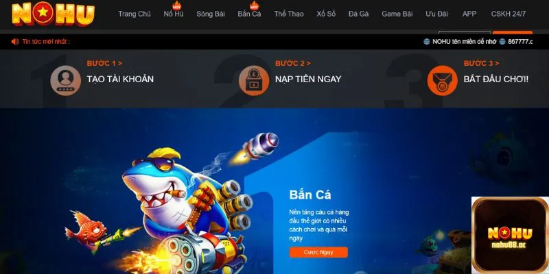 Một số tựa game slot nổi bật tại Nohu